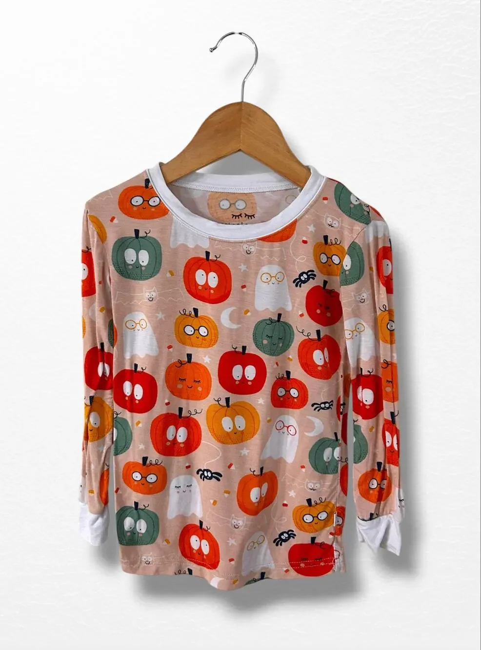 Little Sleepies Pumpkin Party Pajama Top, Size 3T